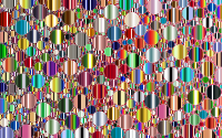 Prismatic Packed Circles 11 No Background