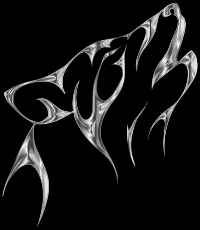 Steel Tribal Wolf