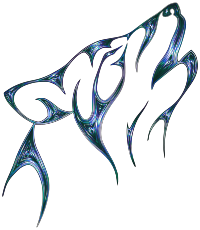Shadow Tribal Wolf No Background