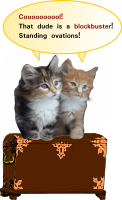 kittens full of deep admiration