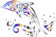 Chromatic Tribal Dolphin 4 No Background