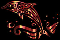 Chromatic Tribal Dolphin 5
