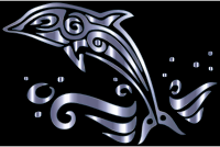 Chromatic Tribal Dolphin 13