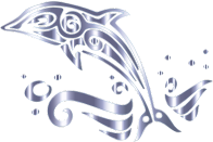 Chromatic Tribal Dolphin 13 No Background