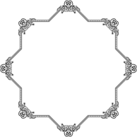 Floral Flourish Frame Interpolated 12