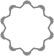 Floral Flourish Frame Interpolated 14