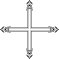 Floral Flourish Cross 2