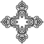 Floral Flourish Cross 3