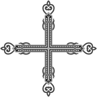 Floral Flourish Cross 4