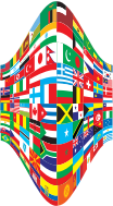 World Flags Perspective 2