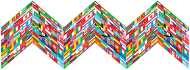 World Flags Perspective 4 Variation 2