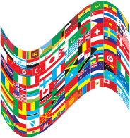 World Flags Wavy 3