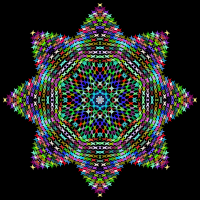 Prismatic Perforated Geometric 2