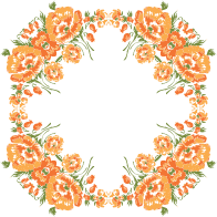 Floral Wreath Frame 3