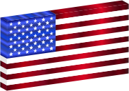 3D USA Flag