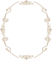 Oval remix of decorative Vintage Style Frame