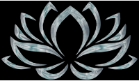 Silverized Lotus Flower