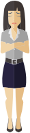 Flat Shaded Business Woman 5
