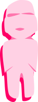 Mexican Chisel-man in Pink
