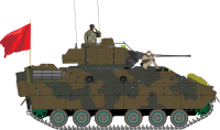 Bradley tank
