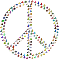 Prismatic Thumbs Up Peace 5