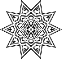 Ornamental star 4