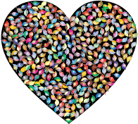 Prismatic Green Heart 2
