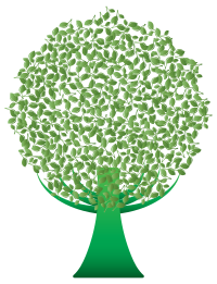 Green Abstract Tree
