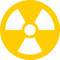 radioactive transparent icon