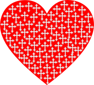 Love Heart Crosses