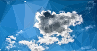 Low Poly Blue Sky 3