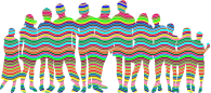Prismatic Waves Human Family