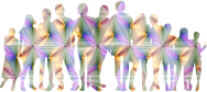 Prismatic Human Family No Background