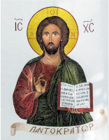 Greek Orthodox Jesus Painting