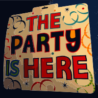 The party is here