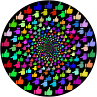 Prismatic Thumbs Up Vortex