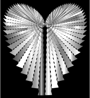 Prismatic Abstract Heart 3