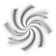 Prismatic Abstract Line Art Cyclone 2 No Background