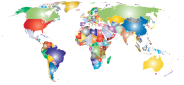 Prismatic World Map 2