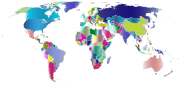 Prismatic World Map 4