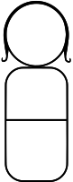 Peg Girl Outline