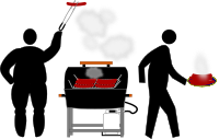 Pedestrian Barbecue