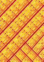 red orange lines complete across double diagonal