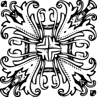 Square ornament