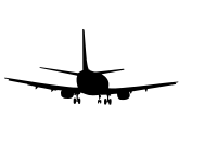 Aeroplane silhouette