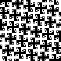 Swastika tessellation 2