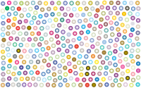 Prismatic Dots Background 3 No Background