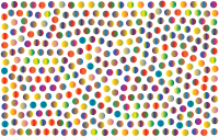 Prismatic Dots Background 5 No Background