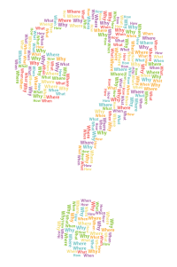 Five Double Yous Word Cloud No Background