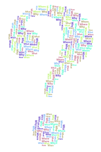 Five Double Yous Word Cloud Variation 2 No Background
